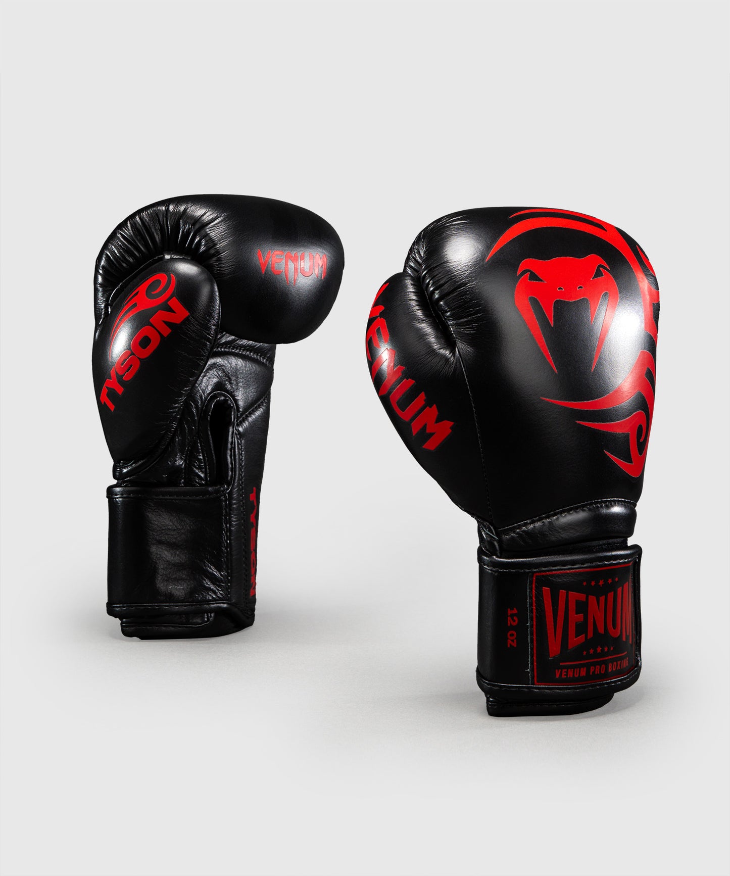 Venum Giant 2.0 Mike Tyson Pro Boxing Gloves - Black/Red