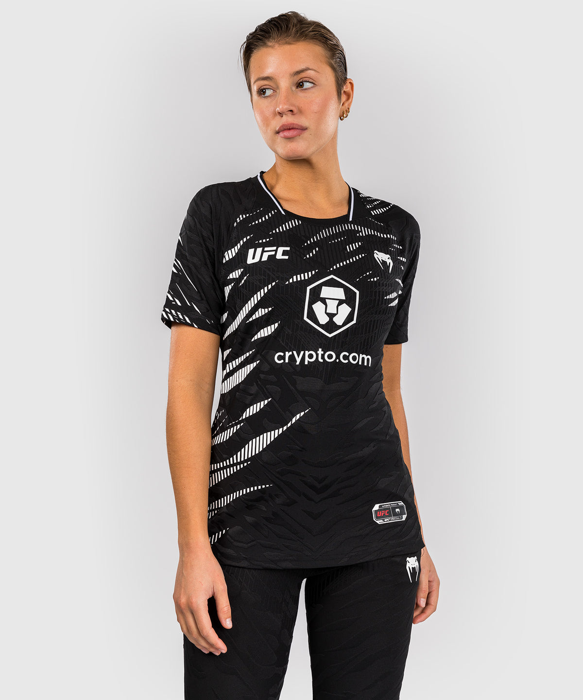 UFC Fusion by Venum Authentic Fight Night Maglietta da Gara per Donna - Nero