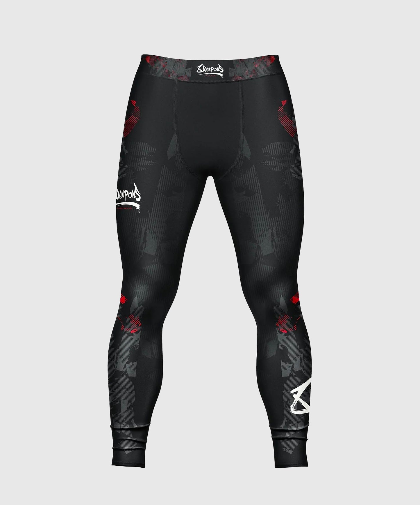 8 Weapons Hit 2.0 Pantaloni a Compressione - Nero