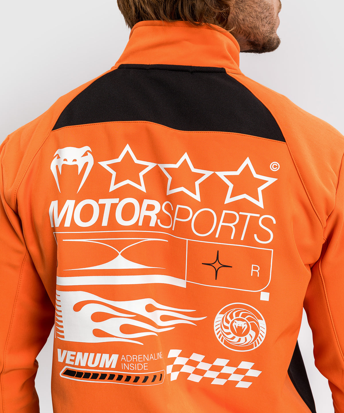 Venum Motorsport Softshell-Jacke - Tangerine