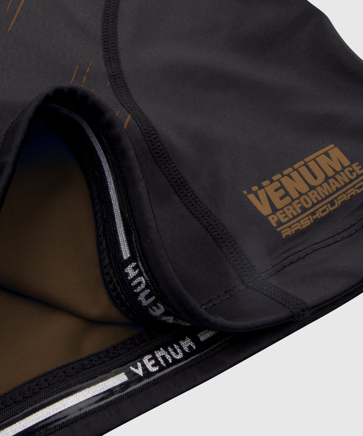 Rashguard Venum NoGi 2.0 - IBJJF Approved Long Sleeve - Black/Brown