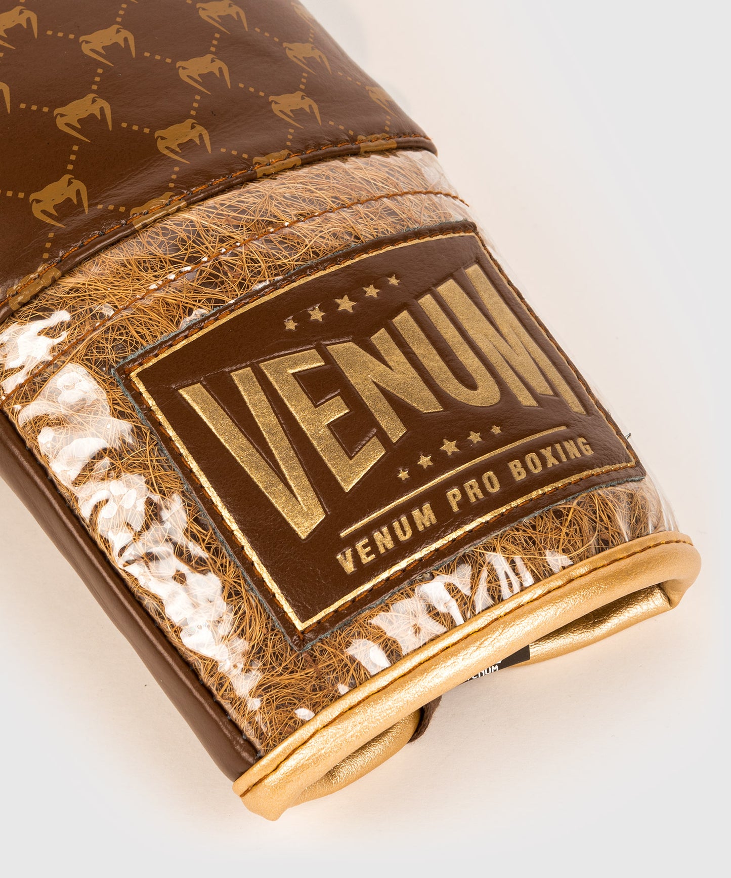 Guantes de boxeo Venum Coco Monogram Pro - Marrón grisáceo