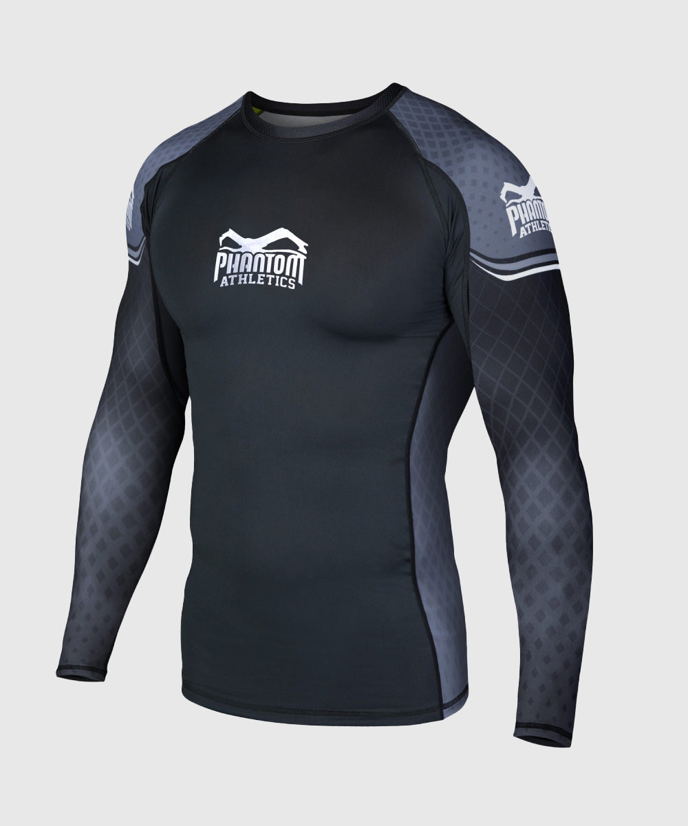 Phantom Athletics Storm Nitro Langarm Rashguard - Schwarz