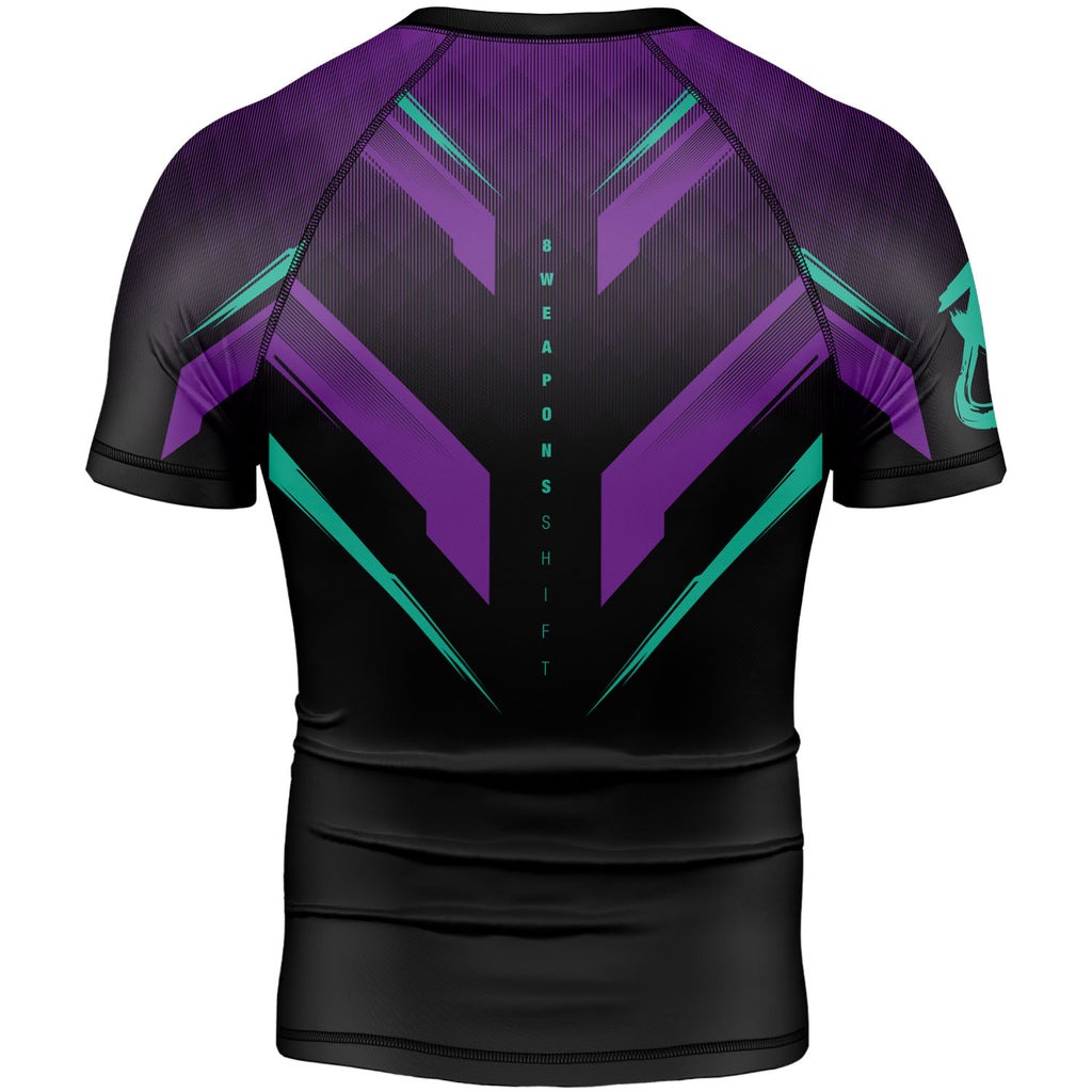 8 Weapons Shift Cyber Rashguard - Nero