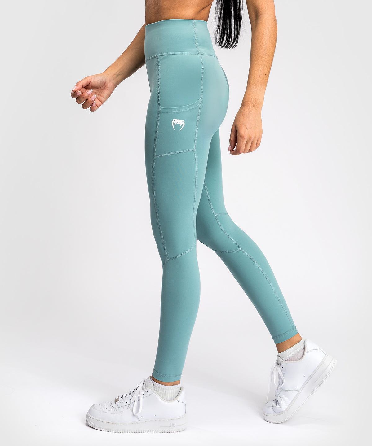 Venum Essential Performance Leggings da Donna - Verde Acqua