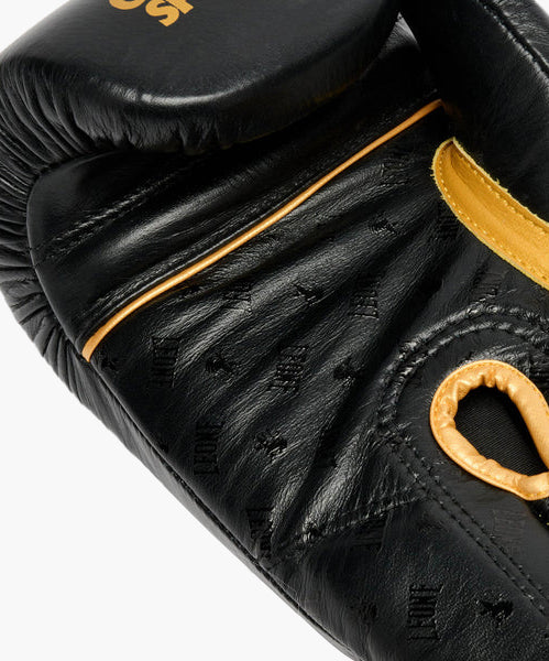 Leone DNA Premium Boxing Gloves – Black