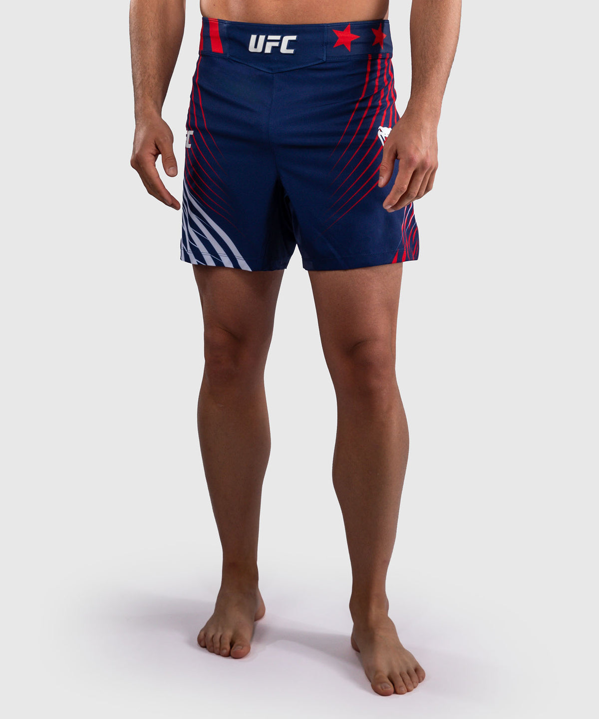 Official UFC Freedom 250 by Venum Authentic Fight Night Fight Shorts im Short Fit für Herren - Blau