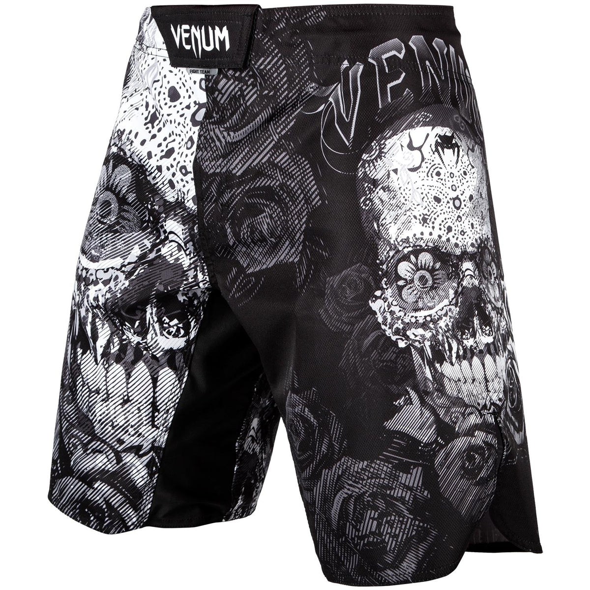 Fightshort Venum Santa Muerte 3.0 - Noir/Blanc