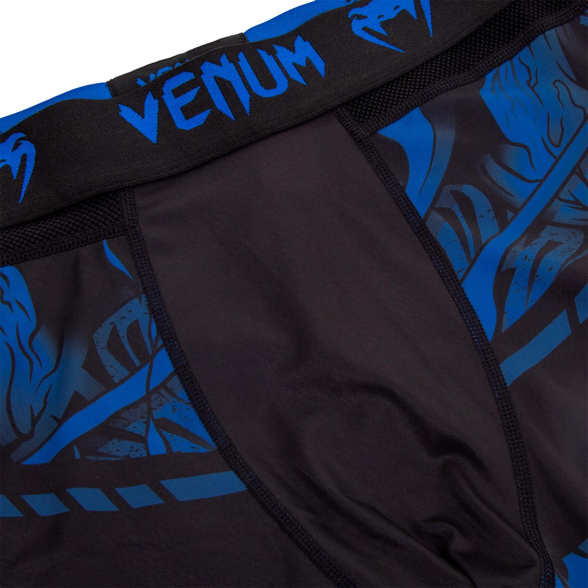 Pantaloni a compressione Venum Devil - Blu navy/Neri