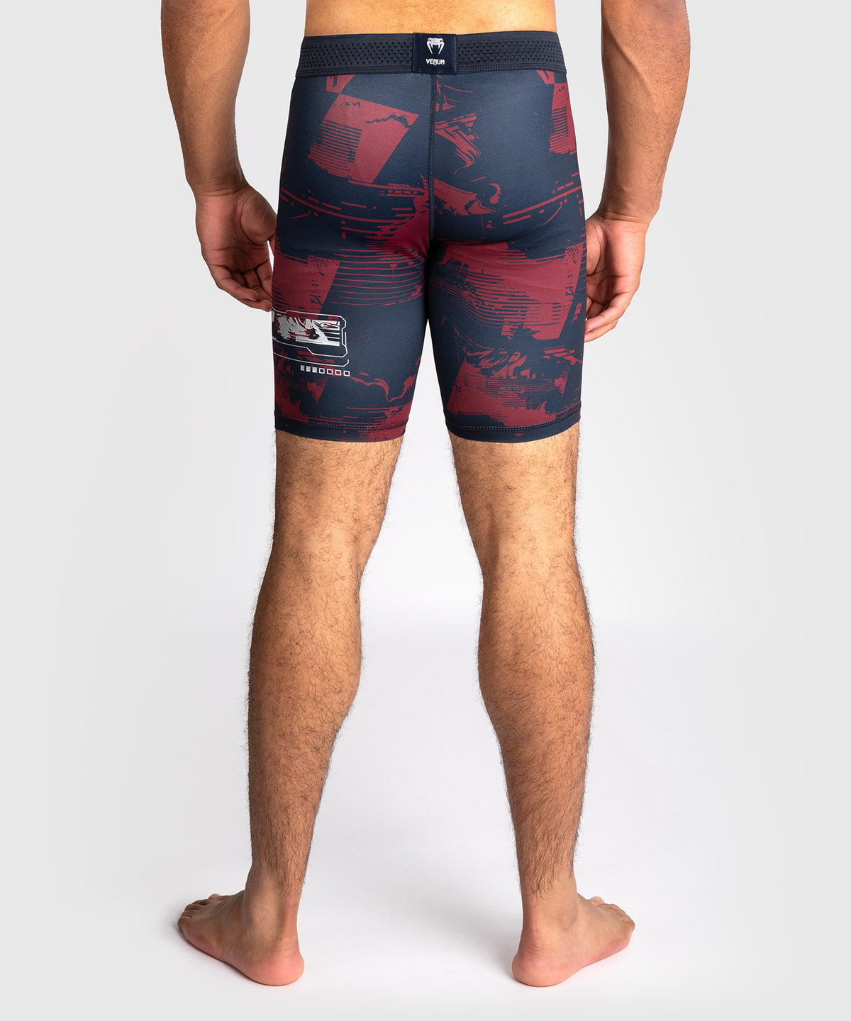 Short de compression Performance Homme UFC Zenith by Venum Authentic Fight Week - Bleu marine/Bordeaux/Argent