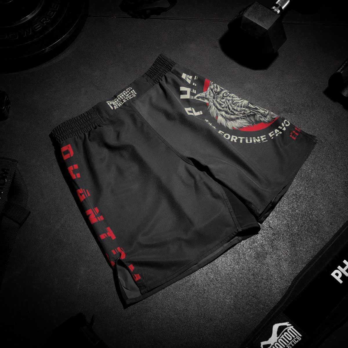 Short de MMA Phantom Athletics Evo Tiger Unit - Noir