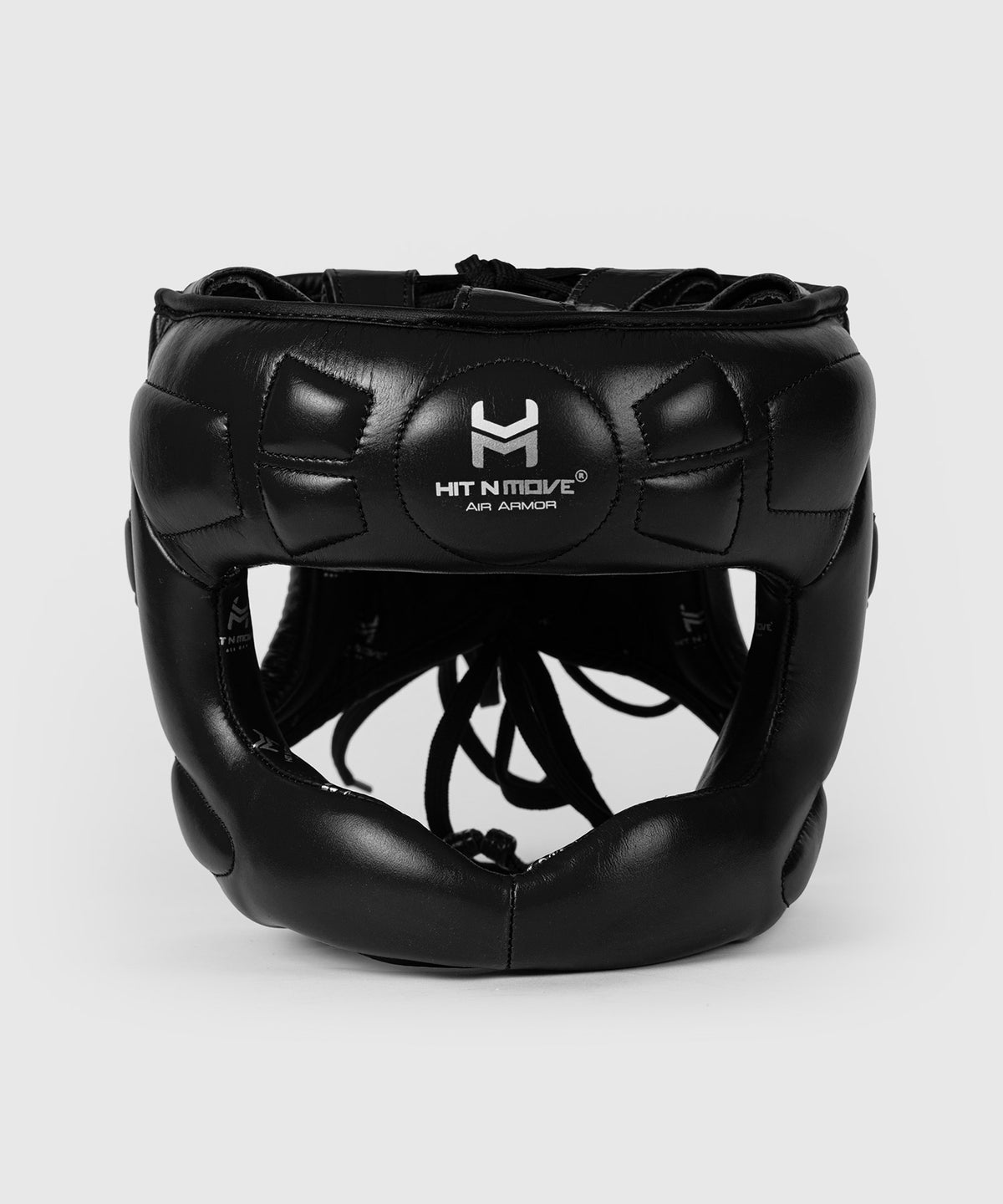 Hit N Move Casco de Boxeo con Barra - Negro