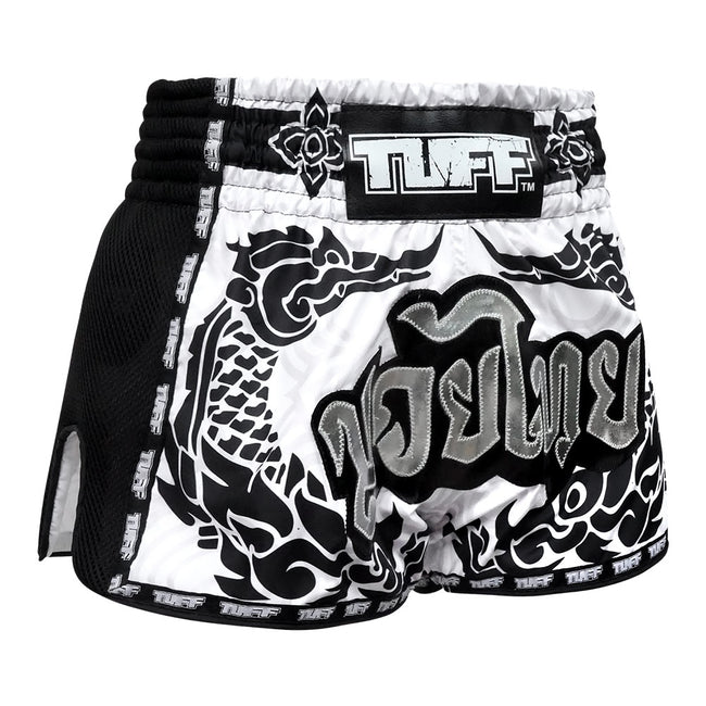 Tuff Retro Style The Great Hongsa Muay Thai Shorts - Weiß