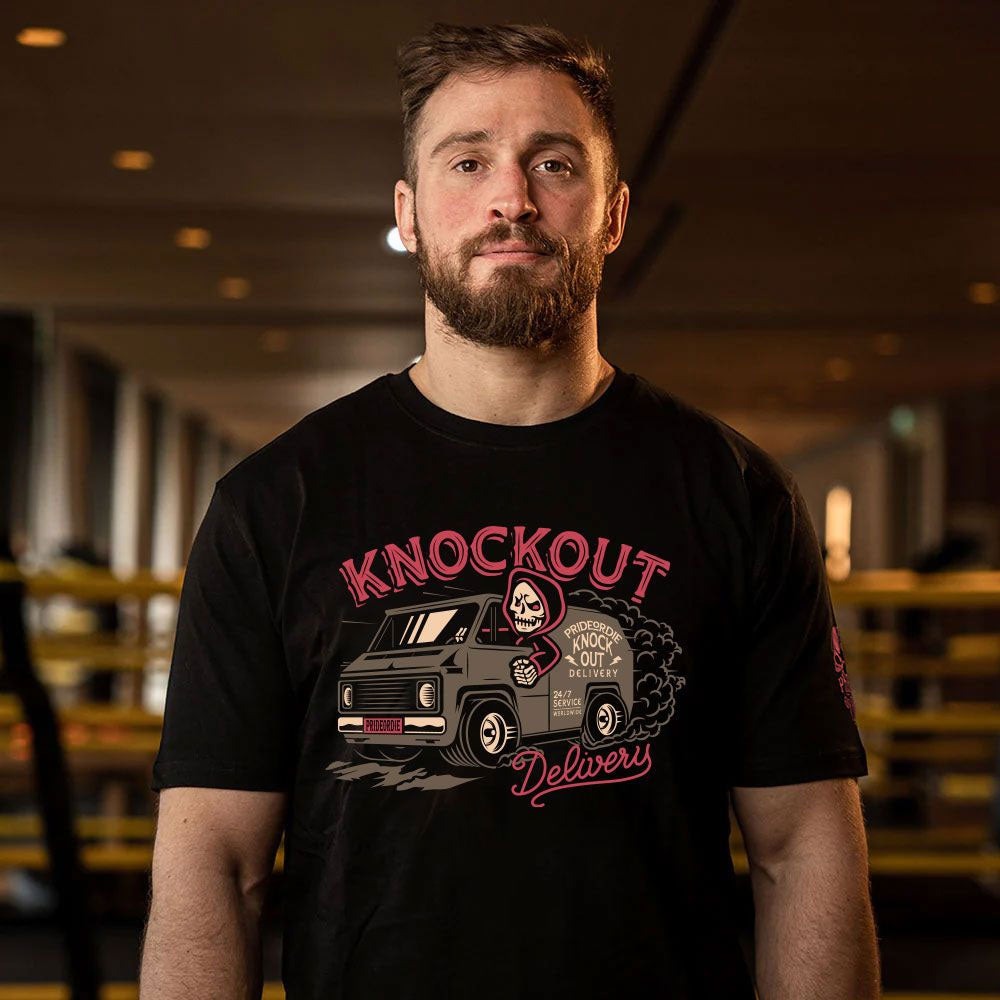 Pride Or Die Knockout Delivery Maglietta da Allenamento - Nero