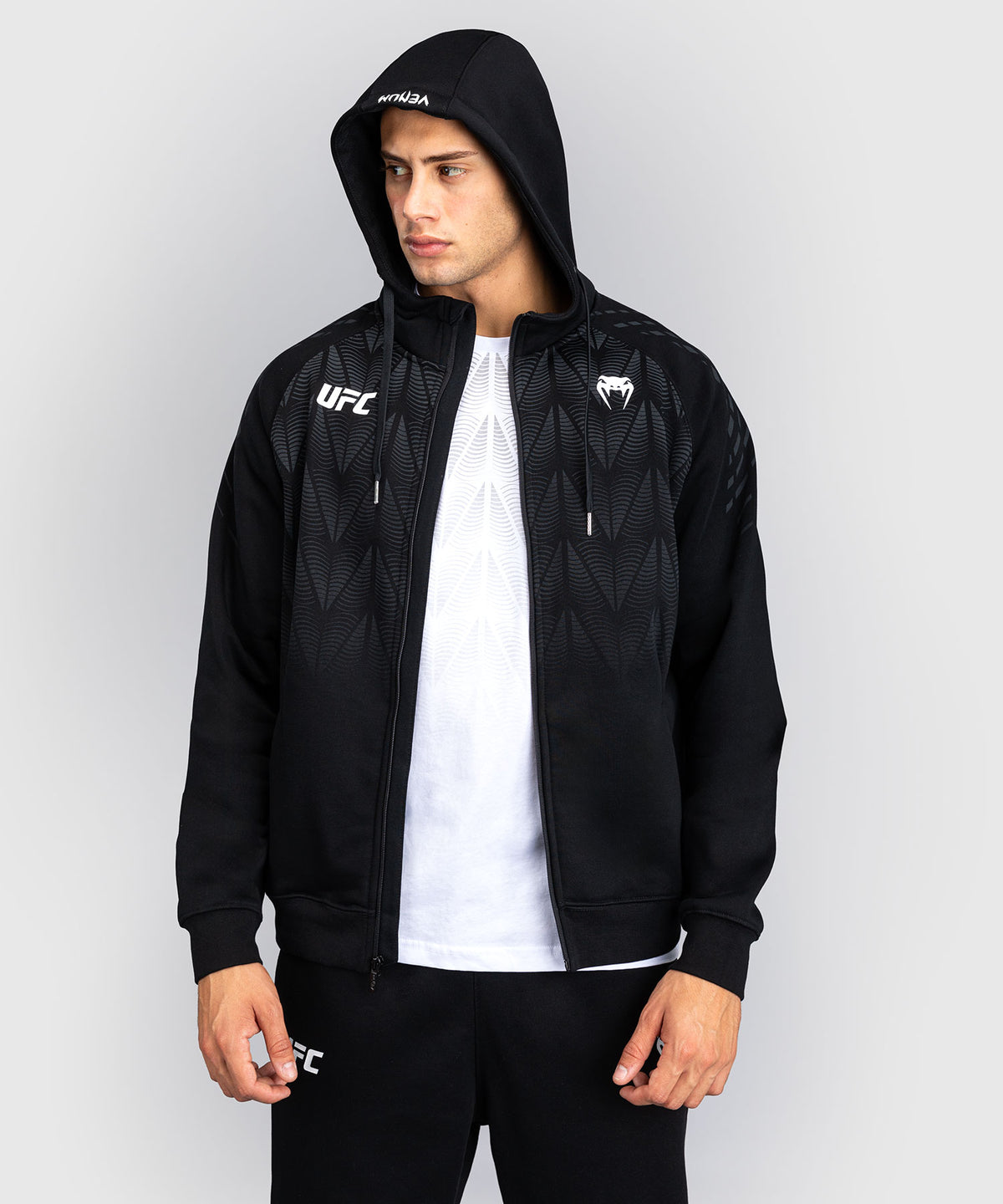 Men’s UFC Zenith by Venum Replica Black Zip Hoodie