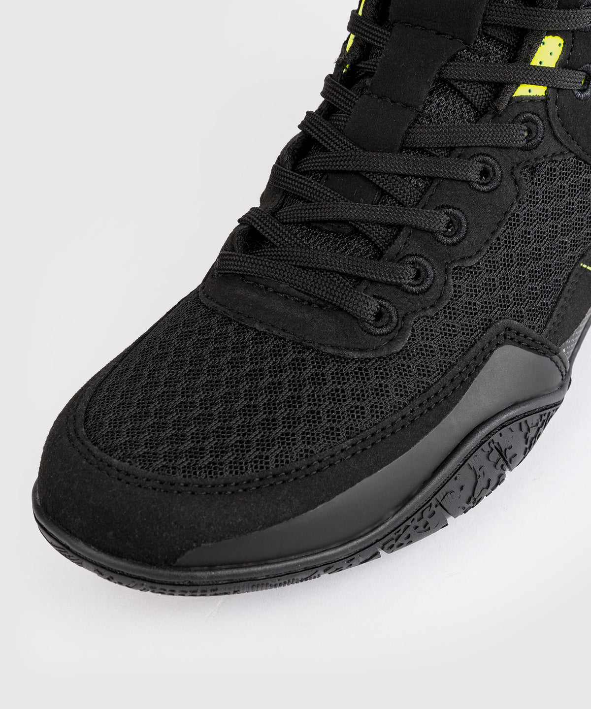 Venum Training Camp 4.0 Elite Wrestling Schuhe - Schwarz/Neon Grün