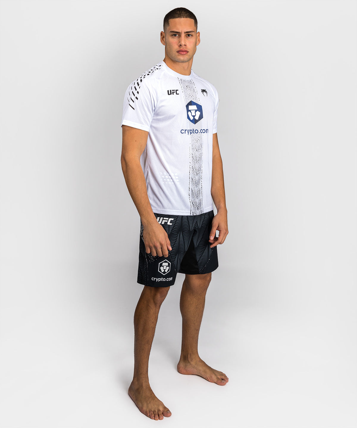 UFC Zenith by Venum Authentic Fight Night Maglia ufficiale Walkout Uomo - Bianco