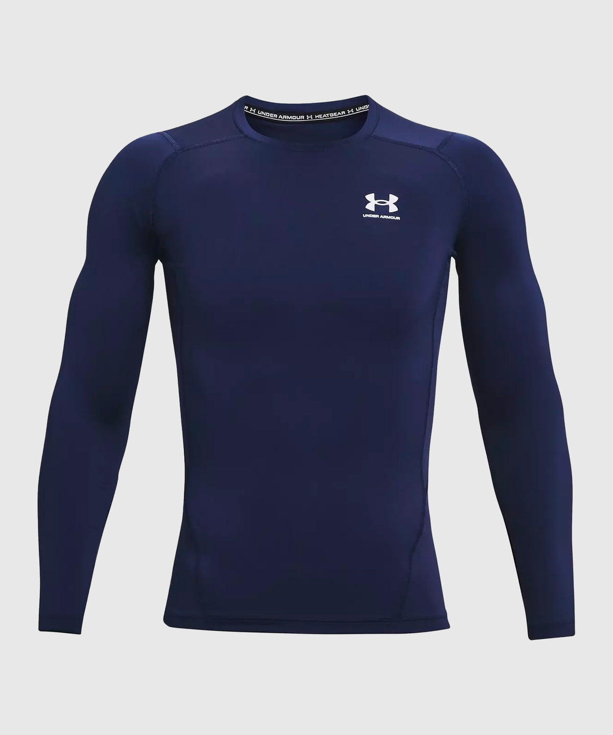 Under Armour Heatgear® T-Shirt a Maniche Lunghe – Blu Navy