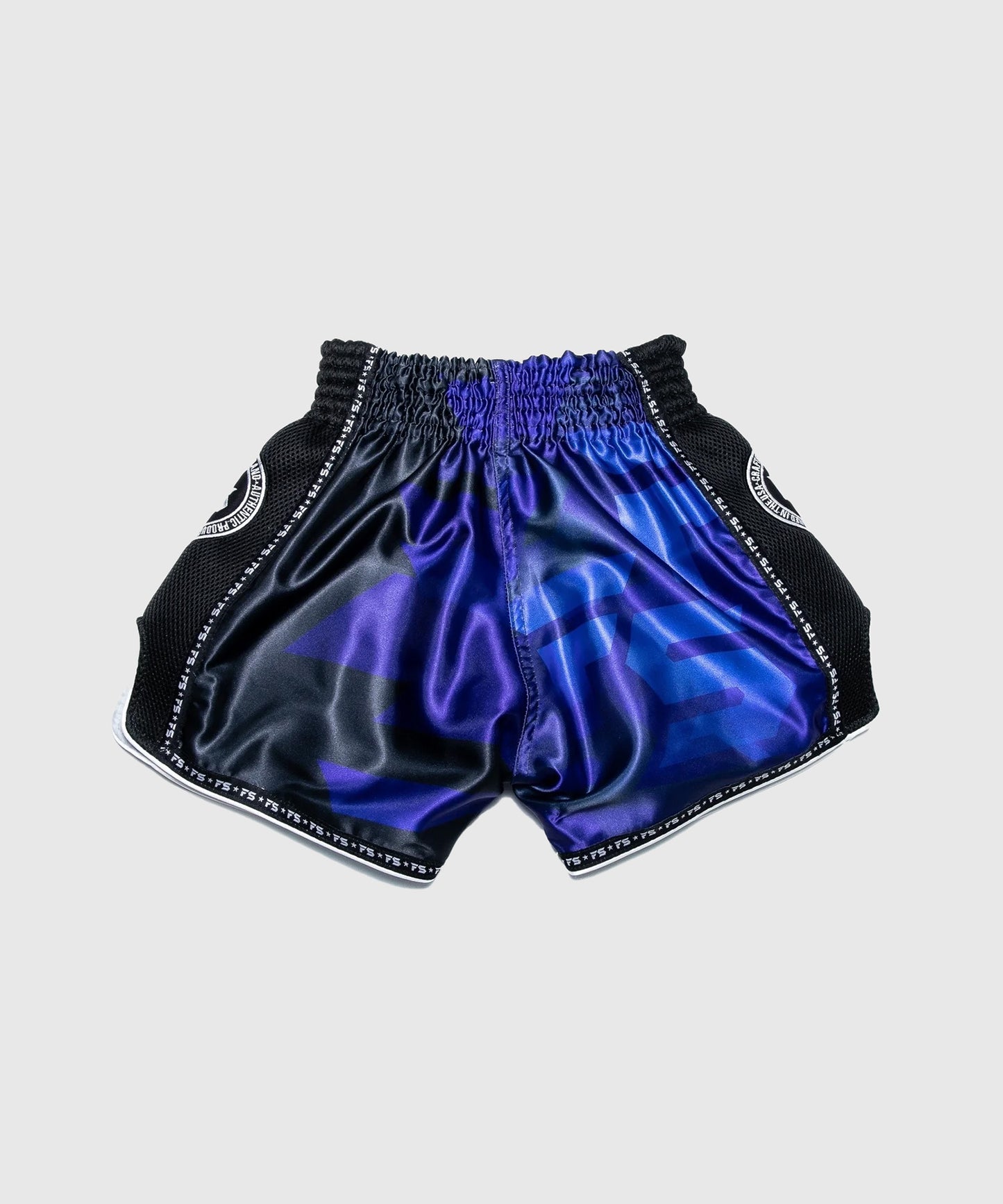 Infightstyle ”Od” Retro Pantalones de Muay Thai - Azul