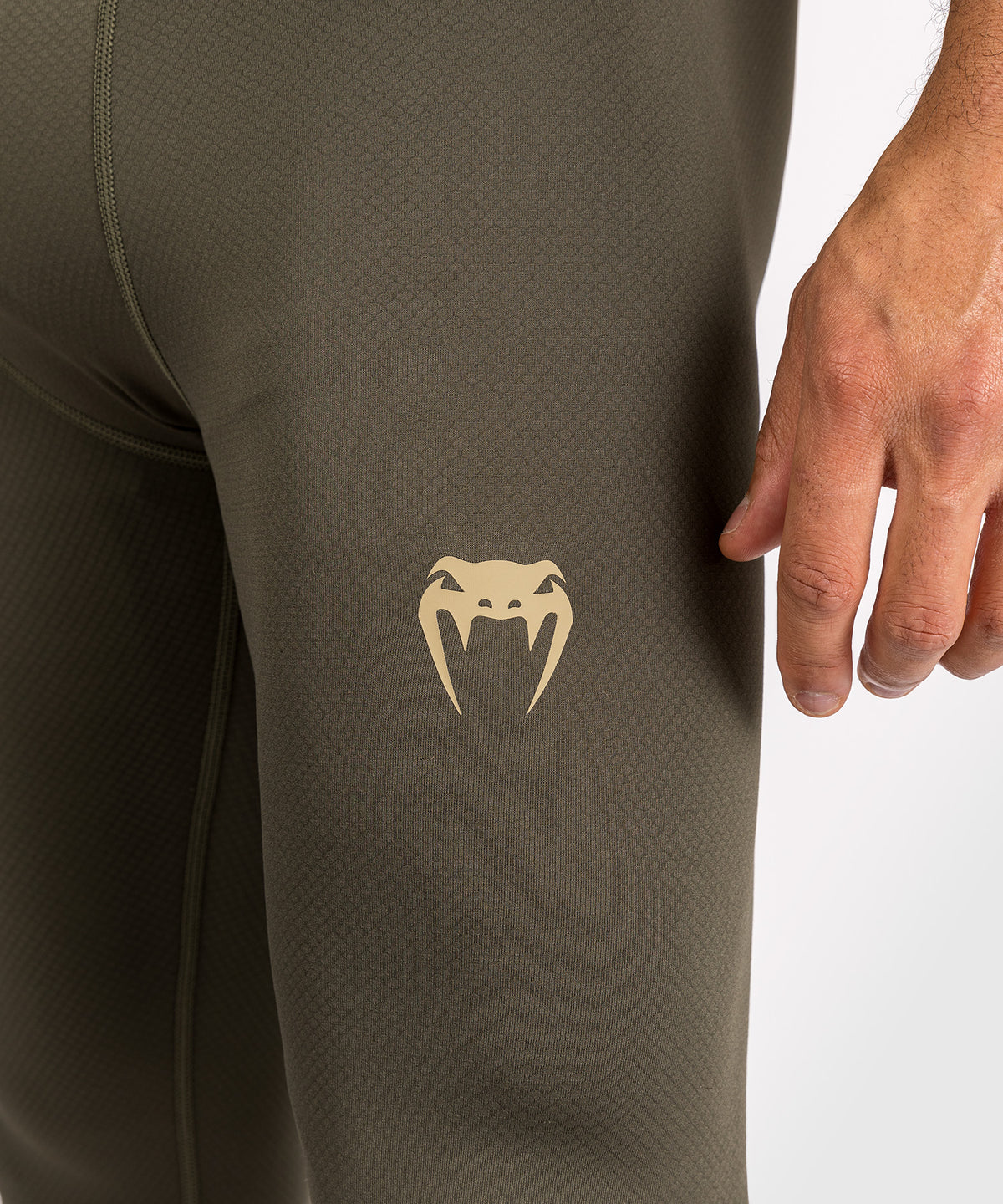 Pantalon de compression pour hommes Venum Contender - Kaki