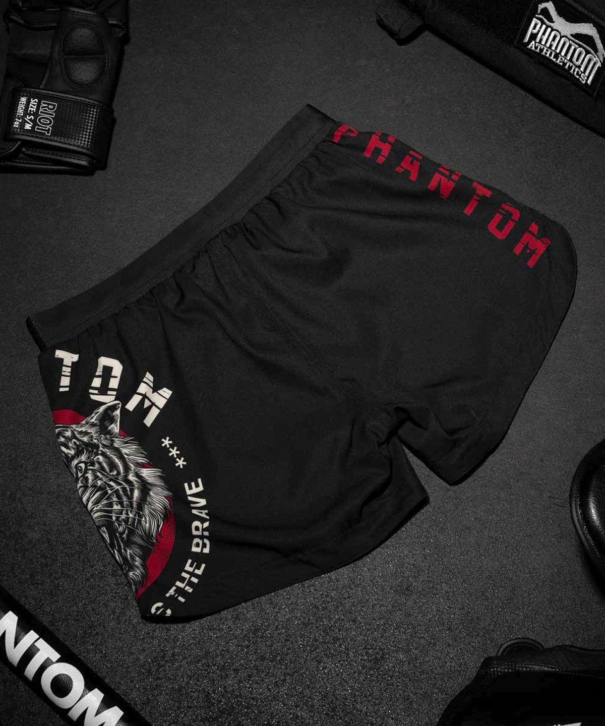 Phantom Athletics Fusion Tiger Unit Fightshorts - Nero