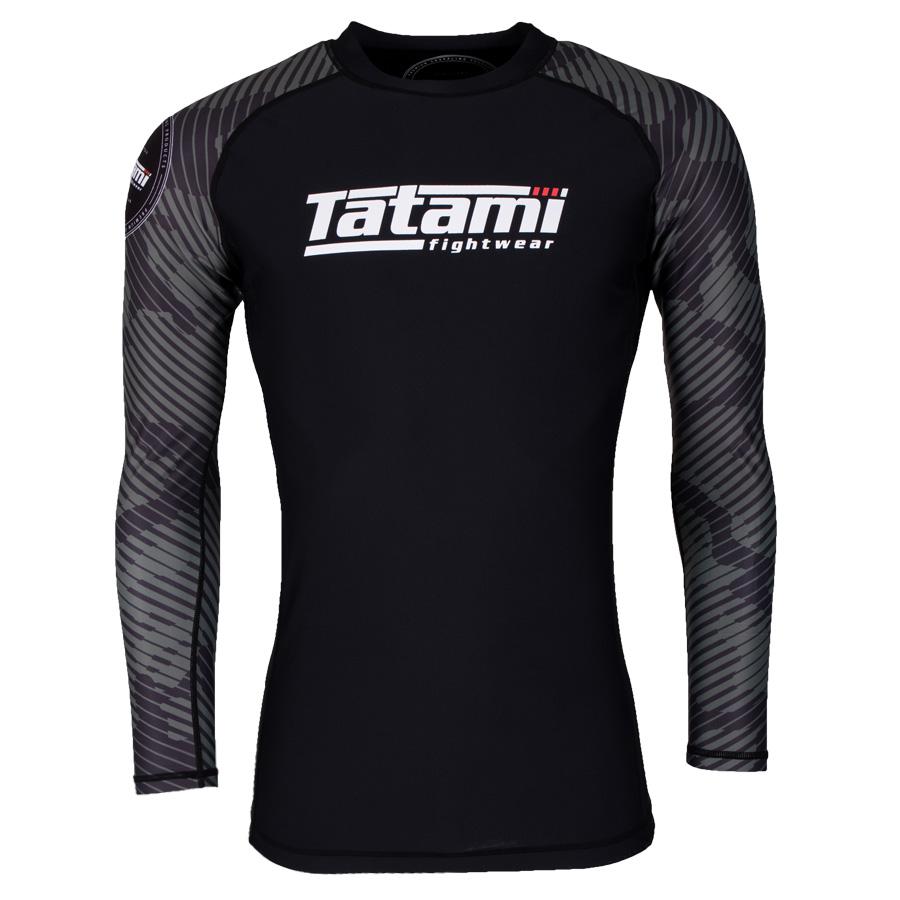 Rashguard Tatami Fightwear Renegade - Manches longues - Green Camo/Noir