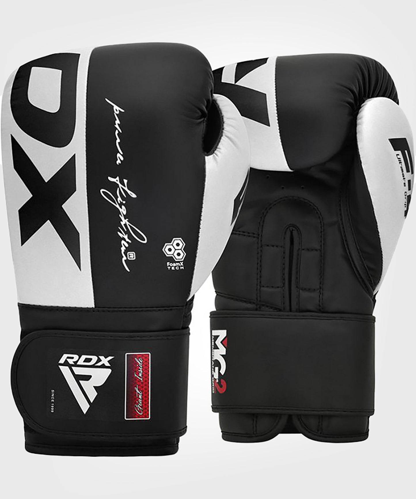 RDX F4 Boxing Gloves - White/Black