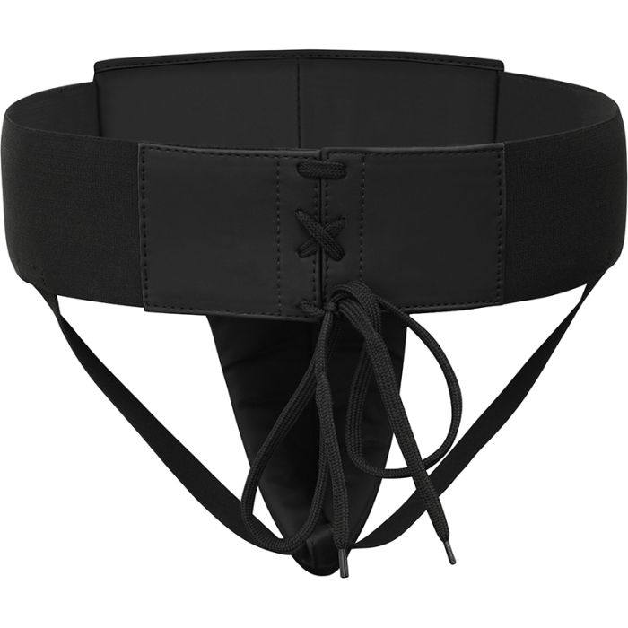 RDX F6 Kara Boxing Groin Guard - Black/Black