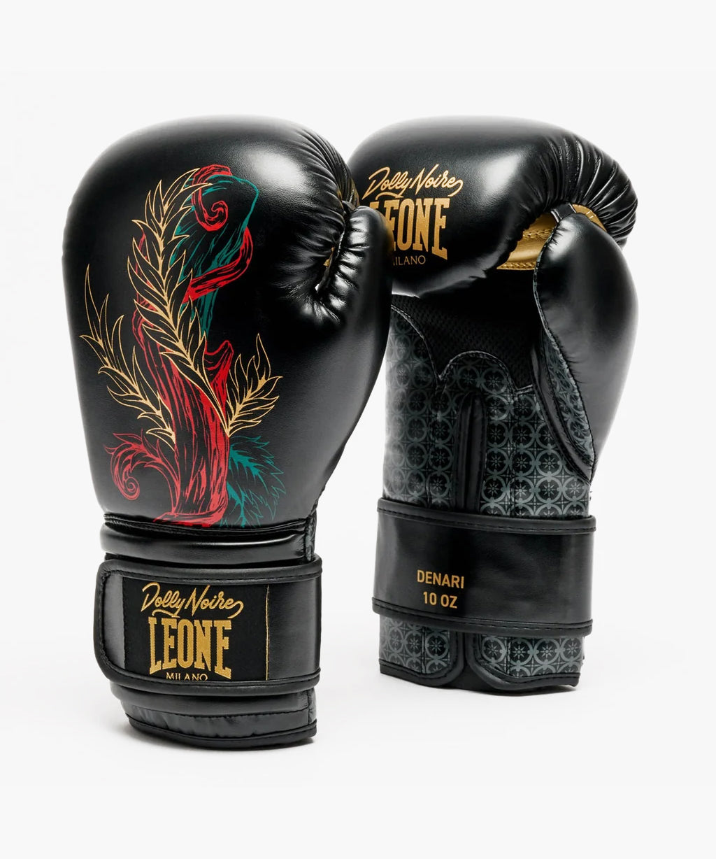 Leone x Dolly Noire Denari Boxing Gloves – Black