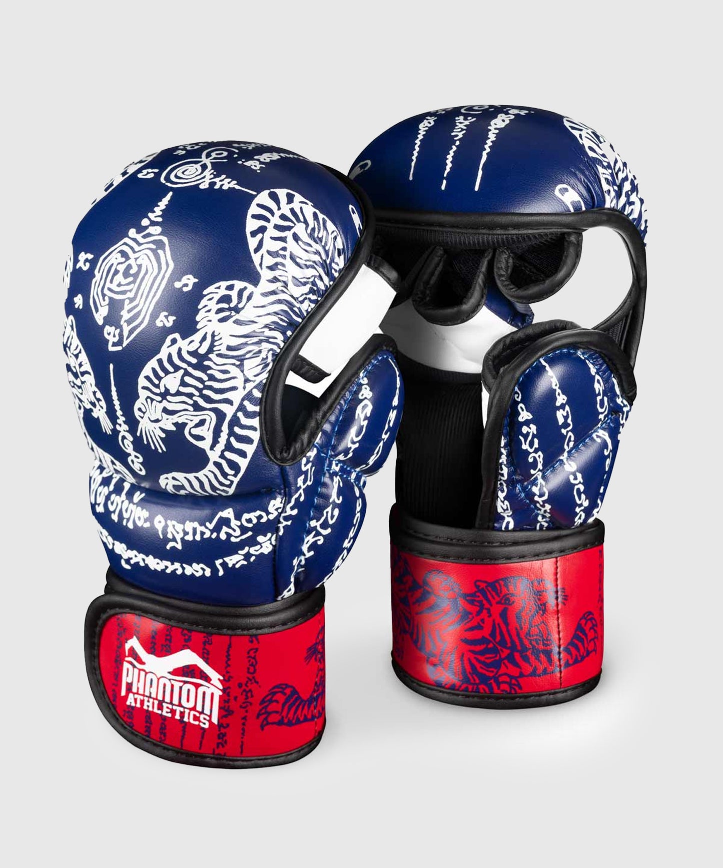 Phantom Athletics Muay Thai Guantoni da Sparring MMA - Blu/Rosso
