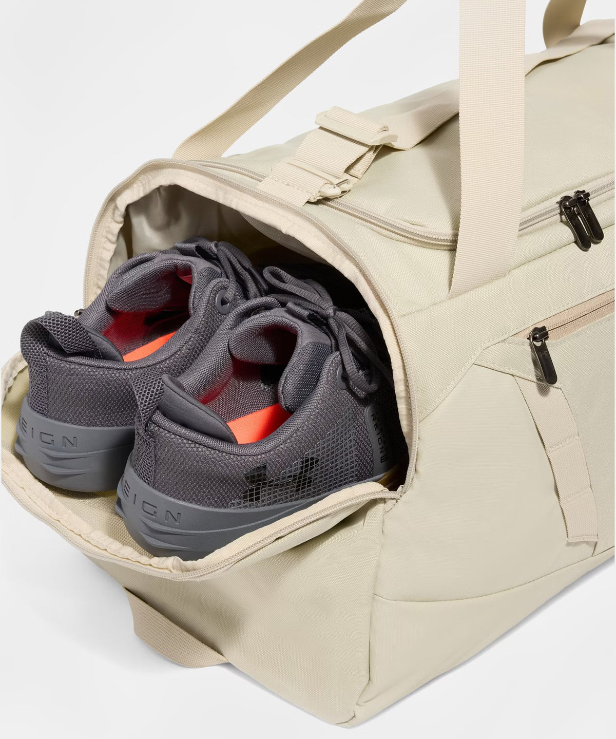 Under Armour Ua Undeniable 5.0 Bolsa de Deporte Talla Mediana – Beige Claro