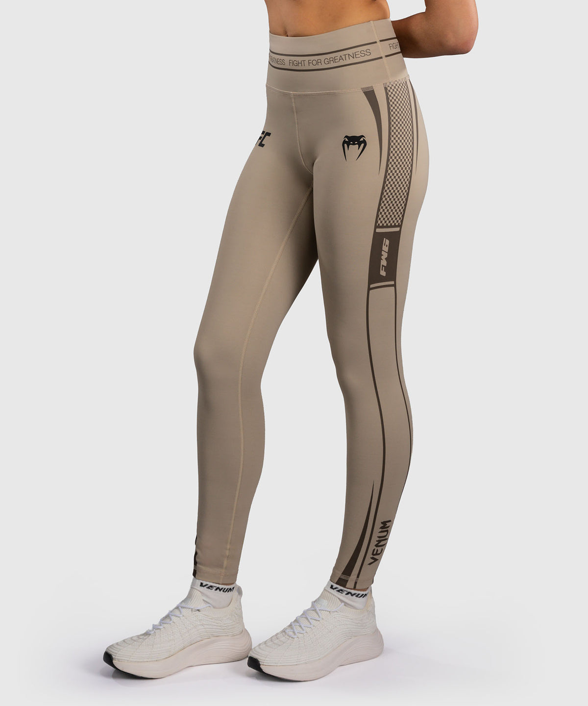 Venum UFC Unity by Venum Authentic Fight Week Pantalón de Compresión Técnico para Mujer - Arena