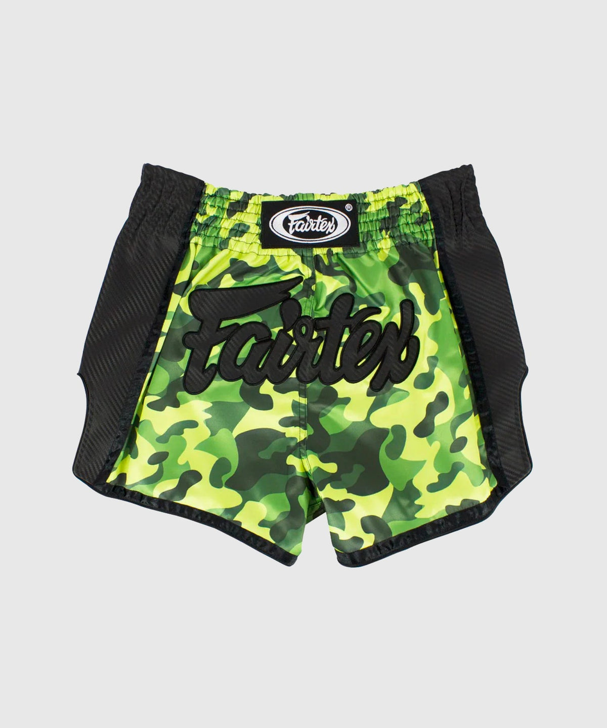 Fairtex Pantalones de Muay Thai - Verde/Camo