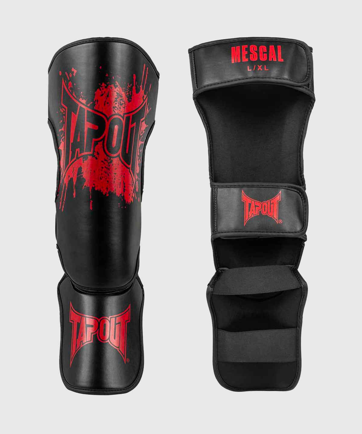 Protège-Tibias Tapout Mescal - Noir/Rouge