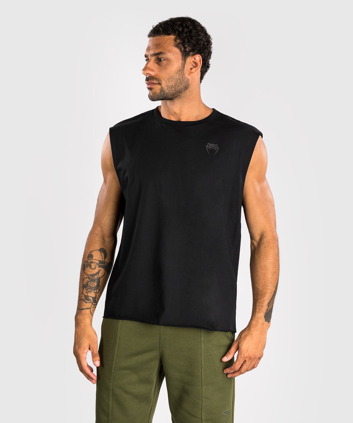 Venum Divide Ärmelloses T‑Shirt - Schwarz