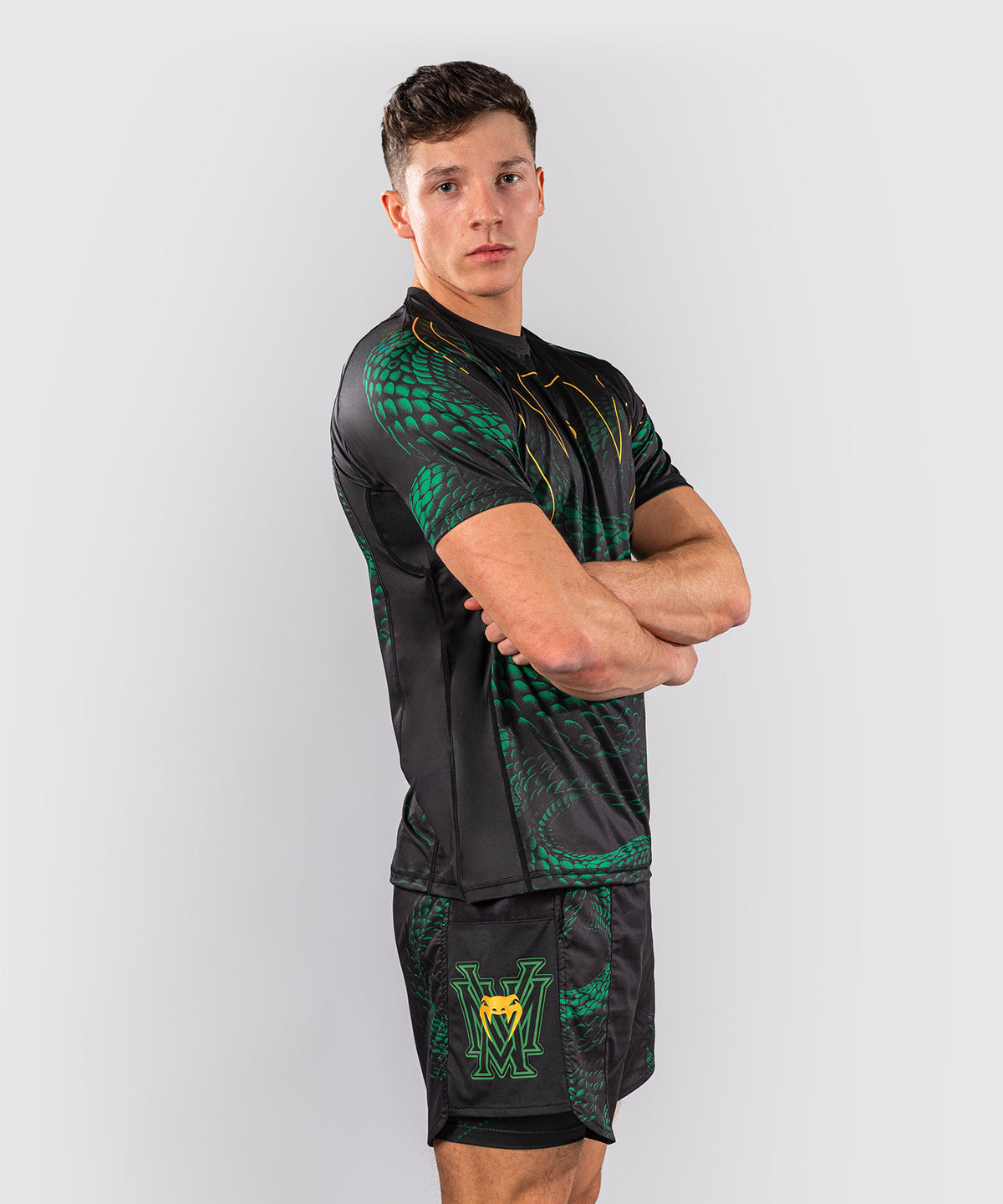 Venum Matupa Maglietta Dry Tech - Nero/Verde/Oro