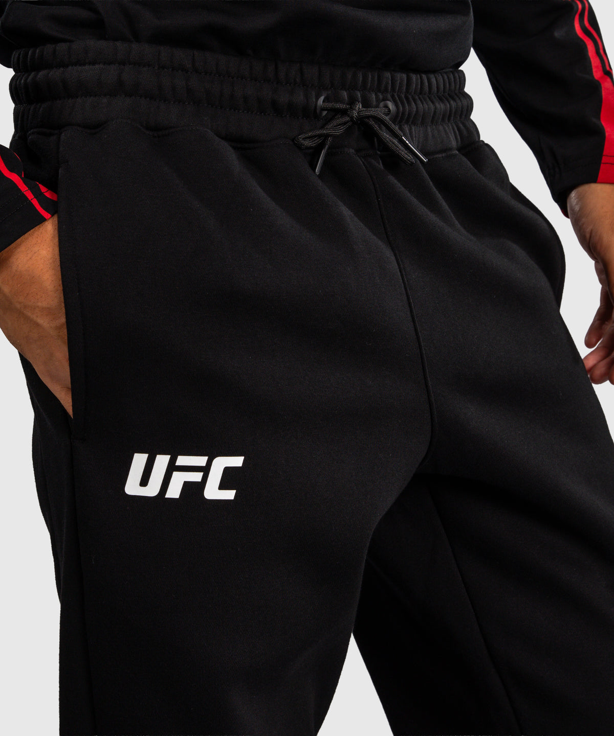 Venum UFC Unity by Venum Authentic Fight Week Pantaloni in Cotone da Uomo - Nero