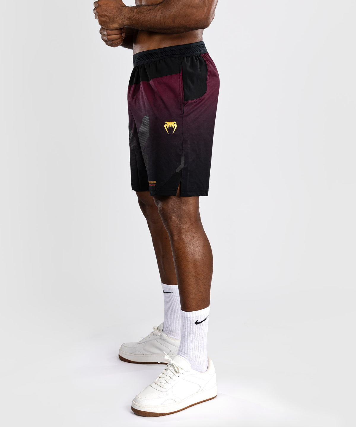 Short d'entraînement Venum Tactical XT- Noir/Bordeaux/Or