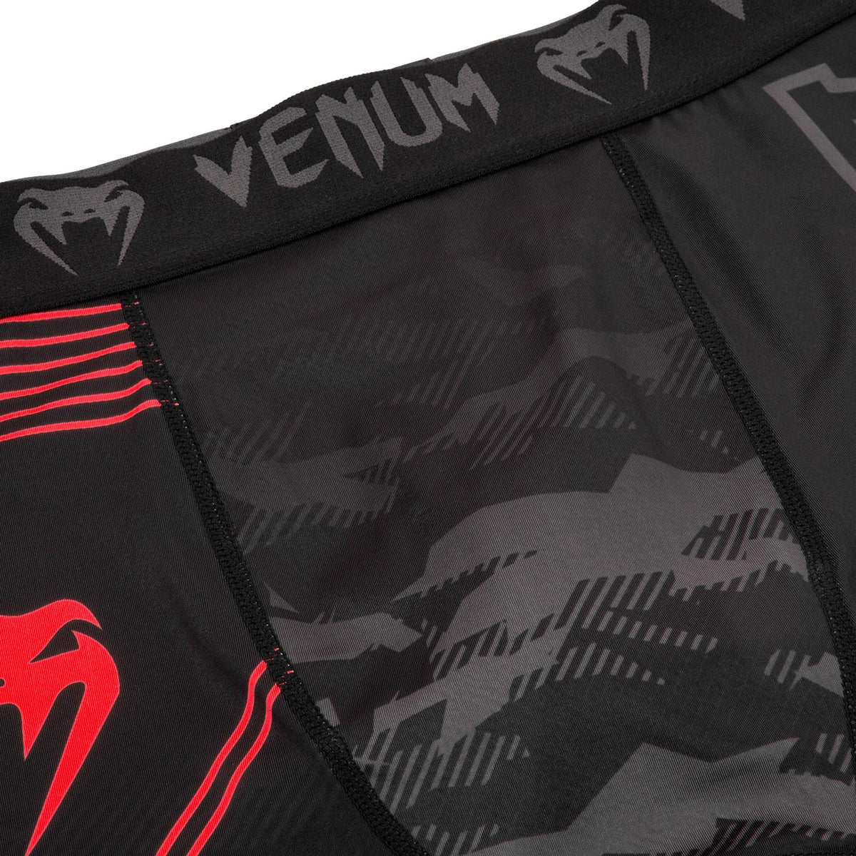 Venum Okinawa 2.0 Compression Shorts - Black/Red