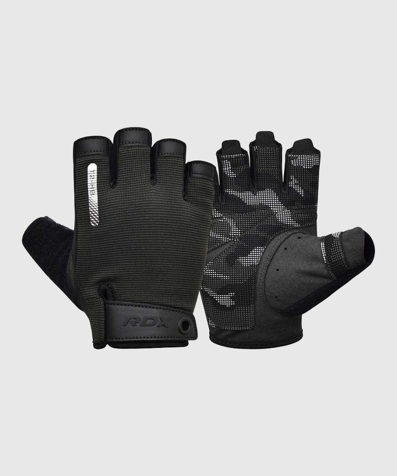 RDX T2 Weightlifting Gloves - Black Camo