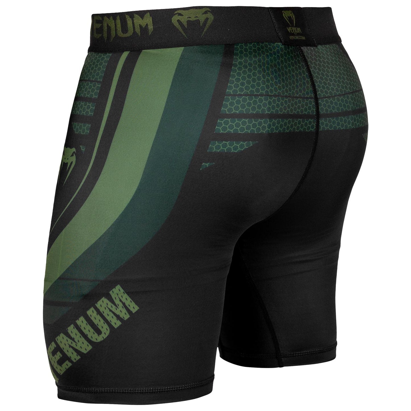 Short de compression Venum Technical 2.0 - Noir/Kaki - Exclusivité