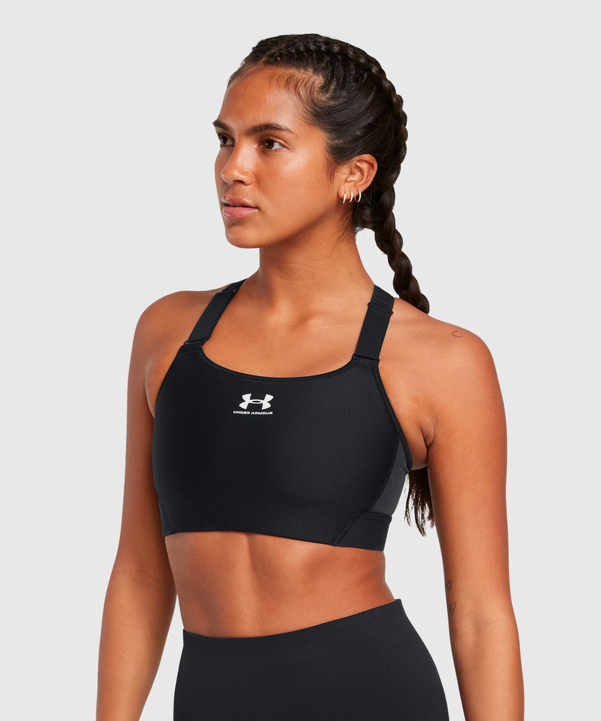 Under Armour Heatgear® Armour Sport-BH Für Damen – Schwarz