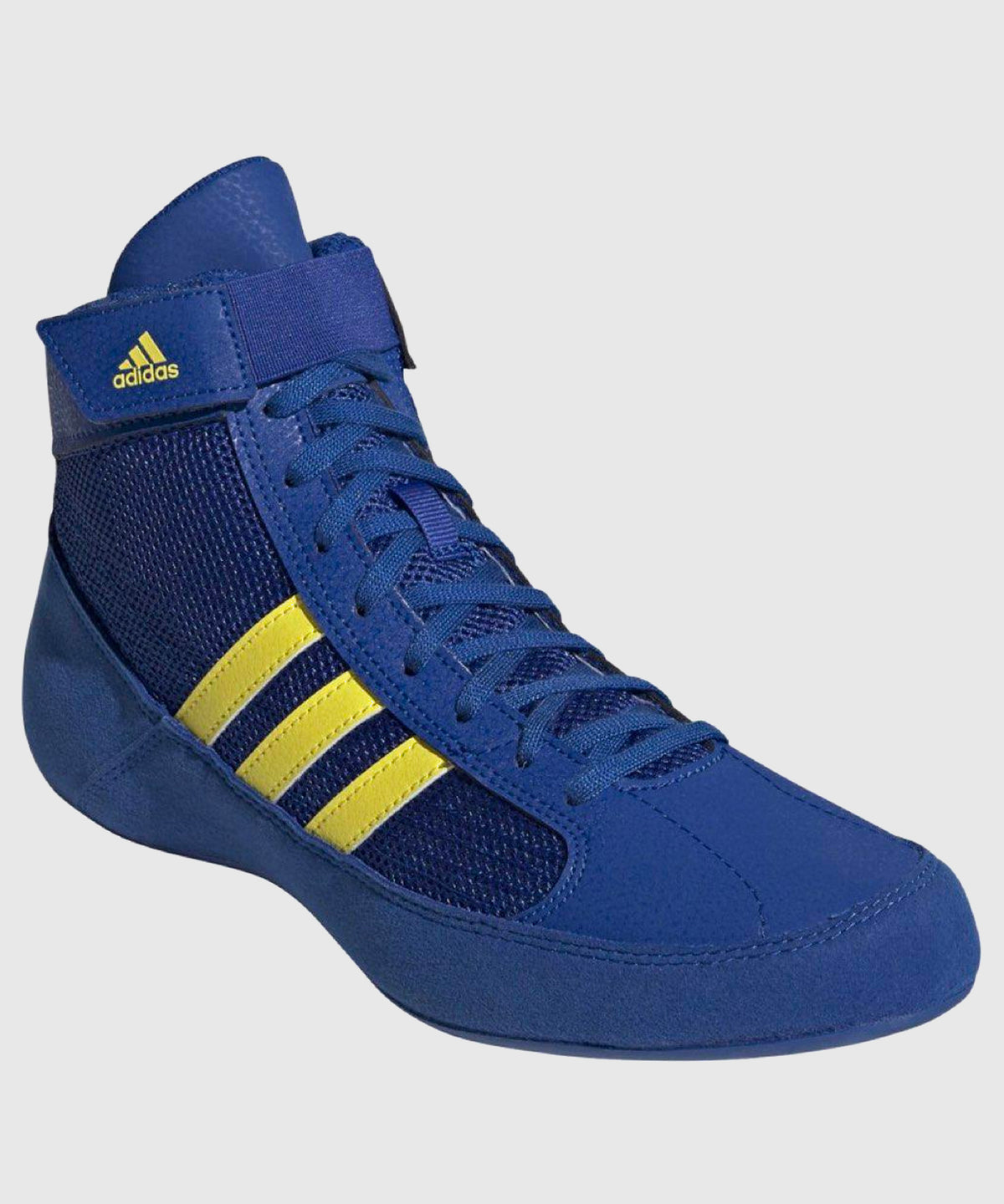 Adidas Havoc Wrestling Shoes - Blue/Yellow