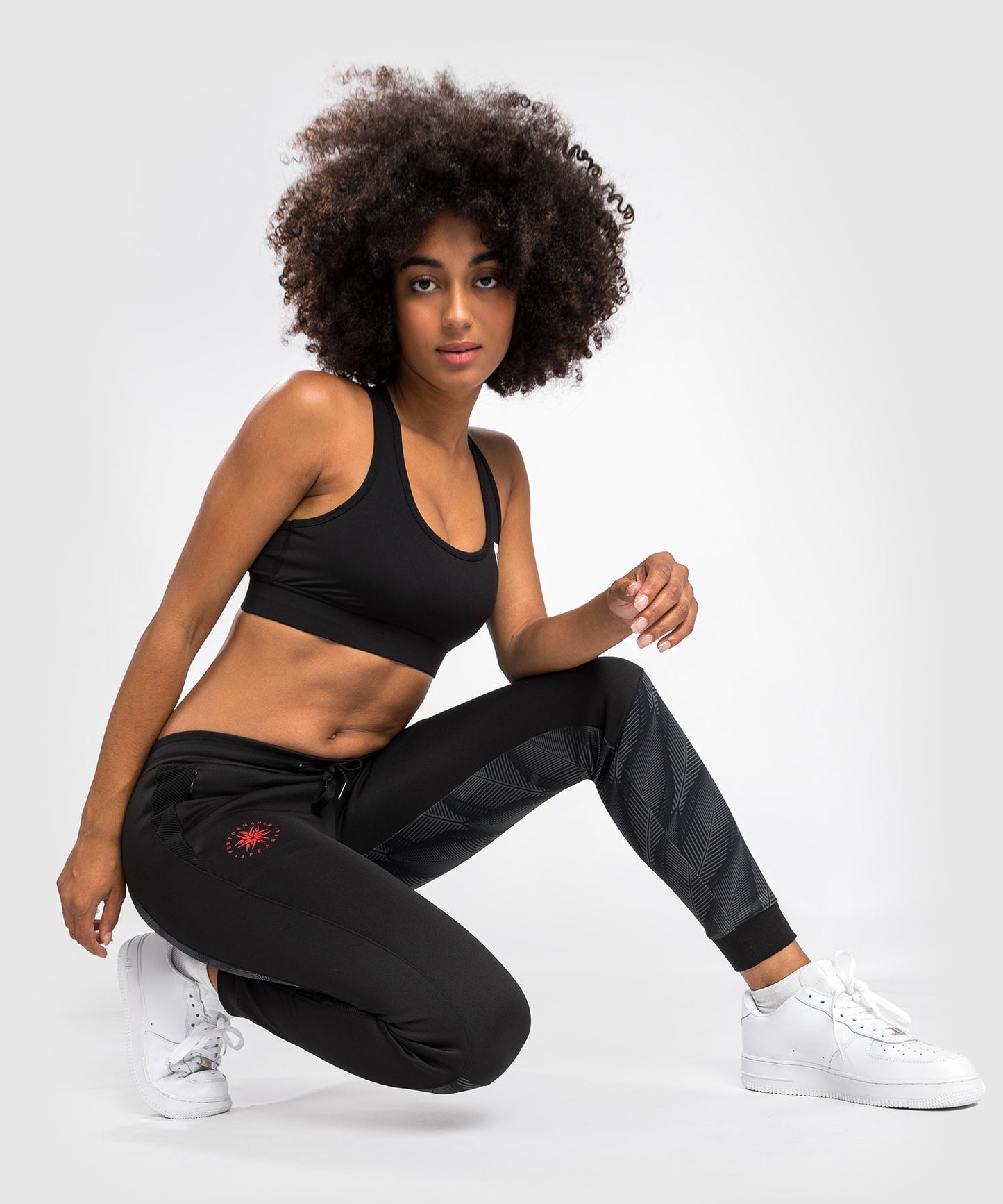 Pantalon de Jogging Venum Phantom - Pour Femmes - Noir/Rouge