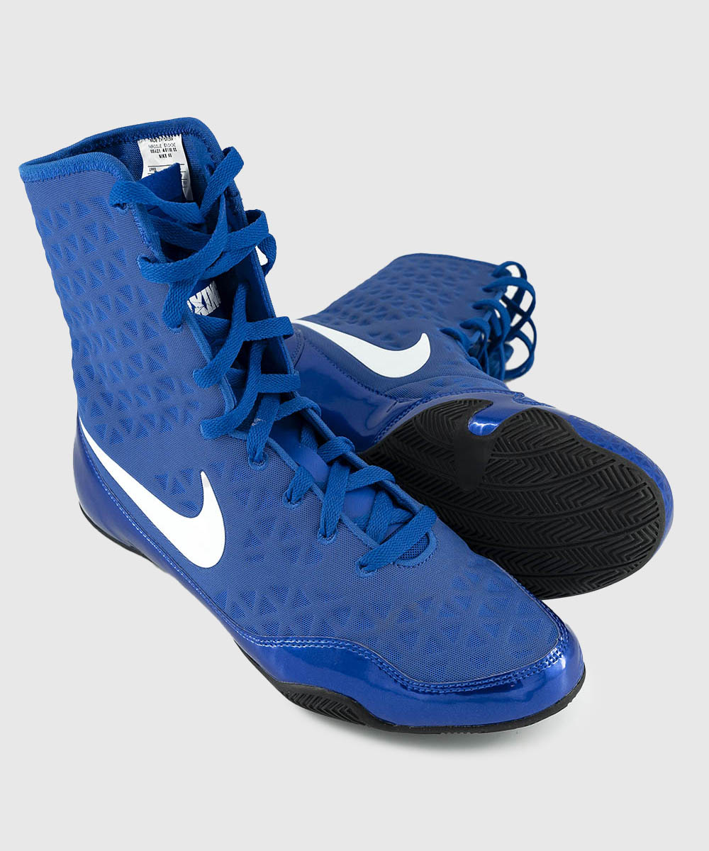 Nike Ko Botas de Boxeo - Azul/Blanco