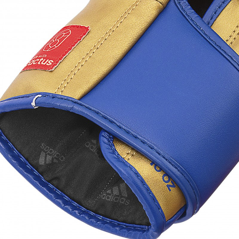 Adidas Tilt 350V Pro Boxhandschuhe - Blau/Gold