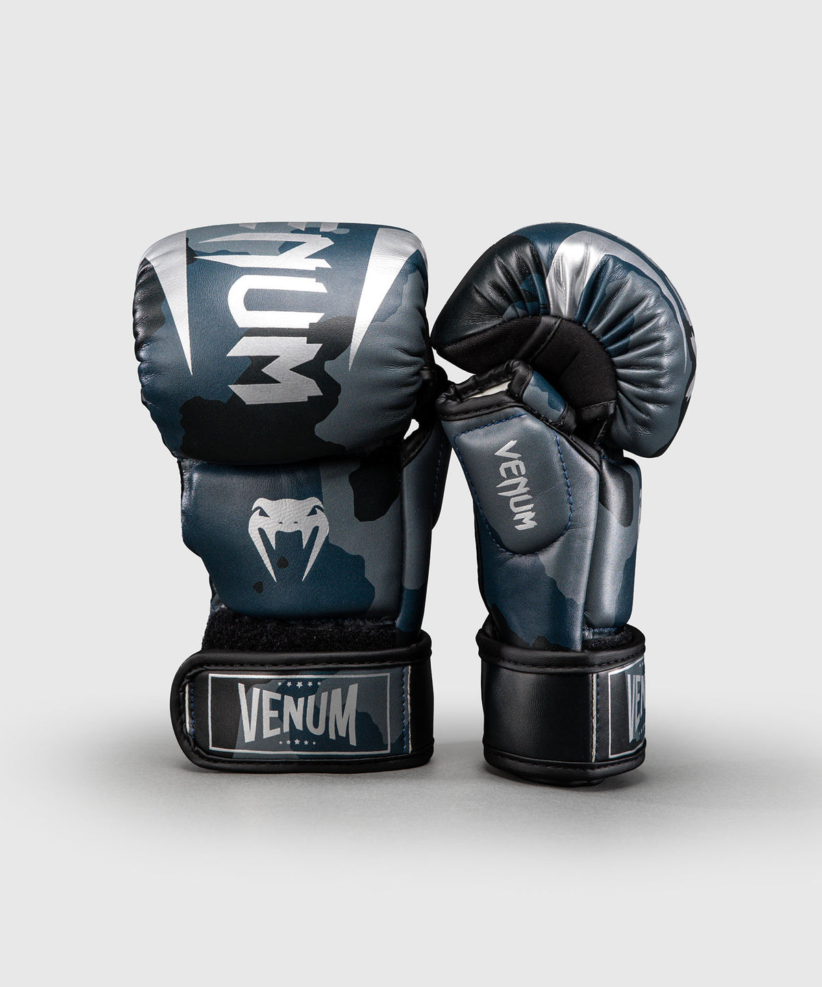Venum Elite Guantes de Sparring - Azul Marino Oscuro/Azul