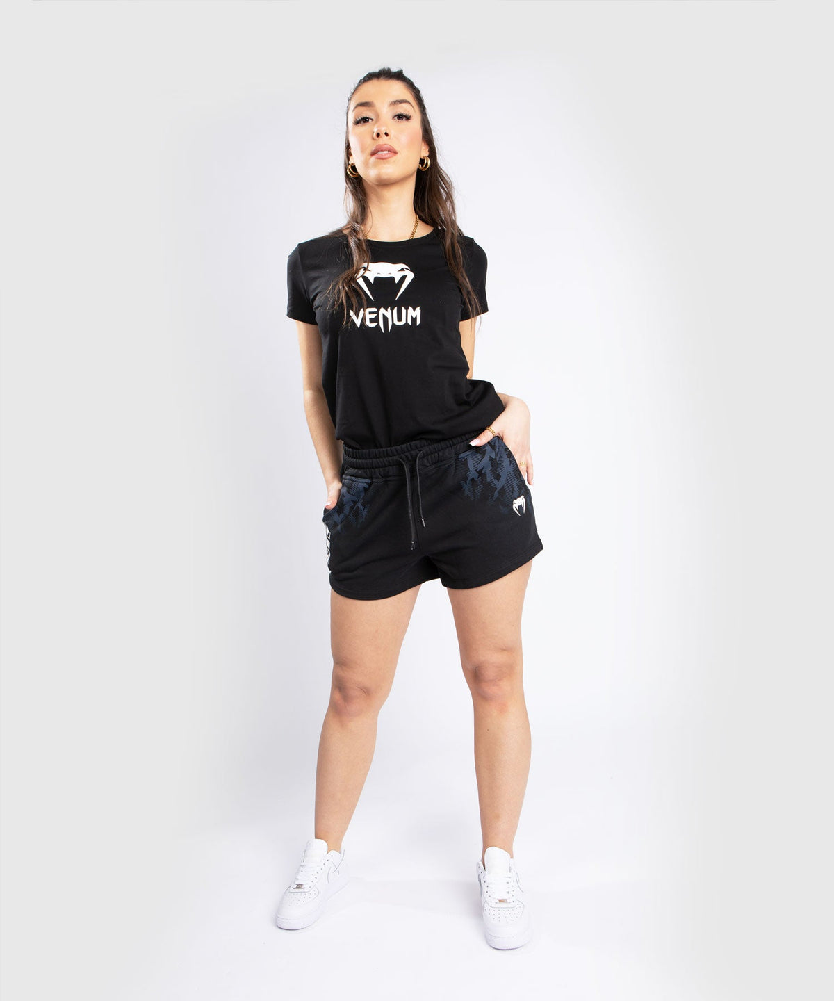 Venum Classic T-Shirt - Für Frauen - Schwarz