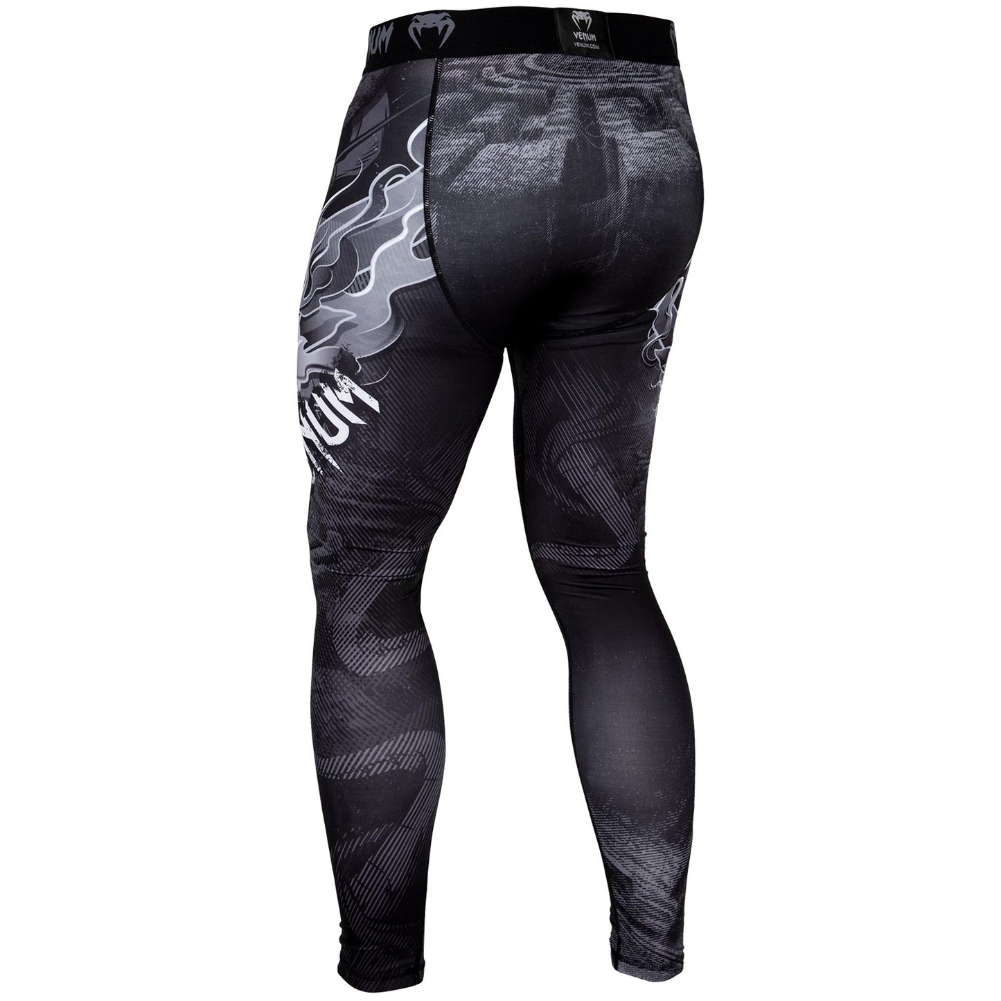 Venum Minotaurus Compression Tights - Black/White
