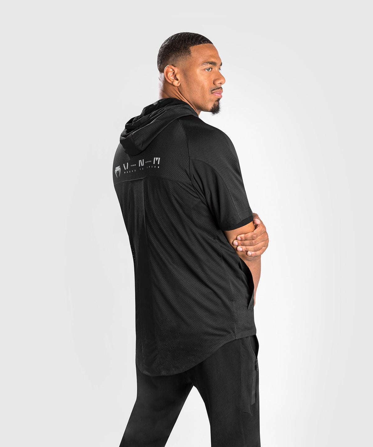 Venum Electron 3.0 Dry Tech Jacke - Kurzarm - Schwarz